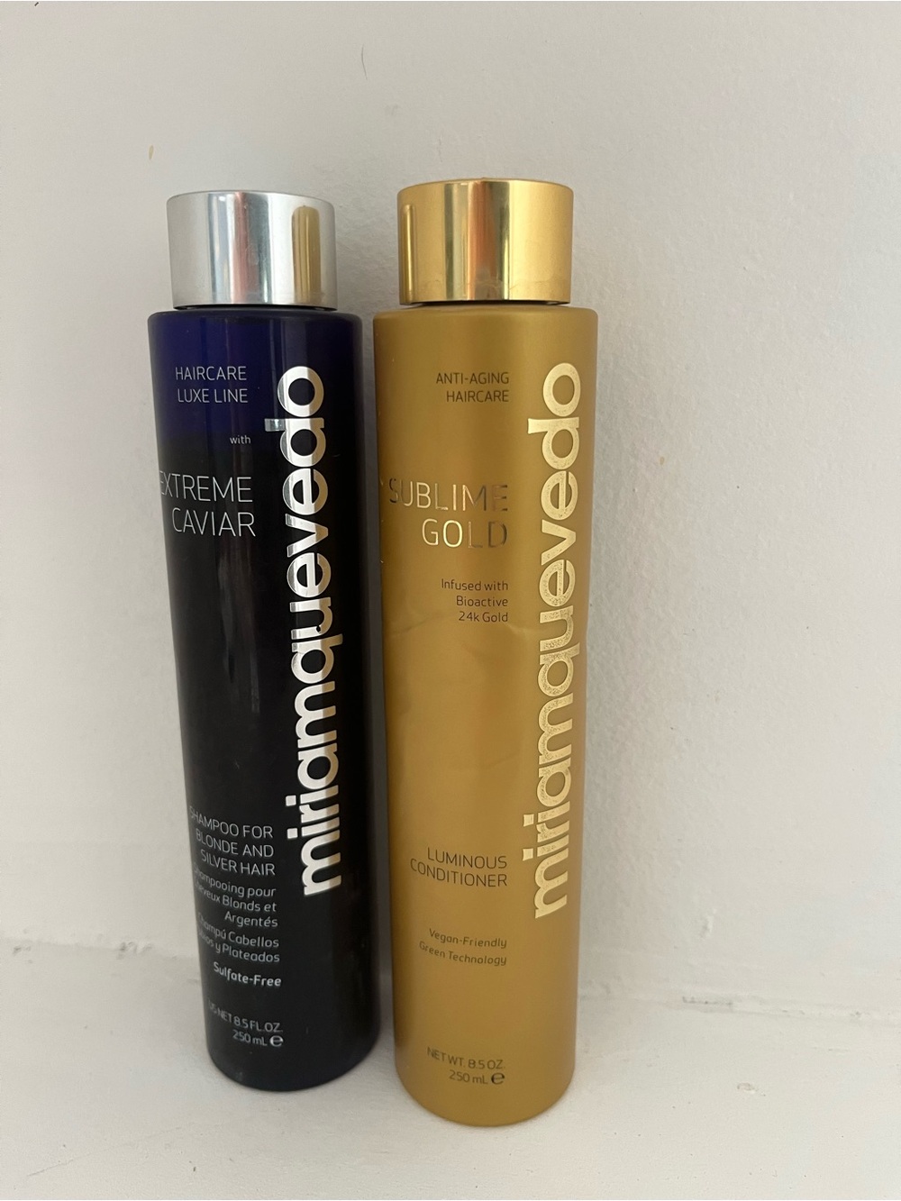 miriamquevedo Extreme Caviar & Sublime Gold Duo - Black & Gold